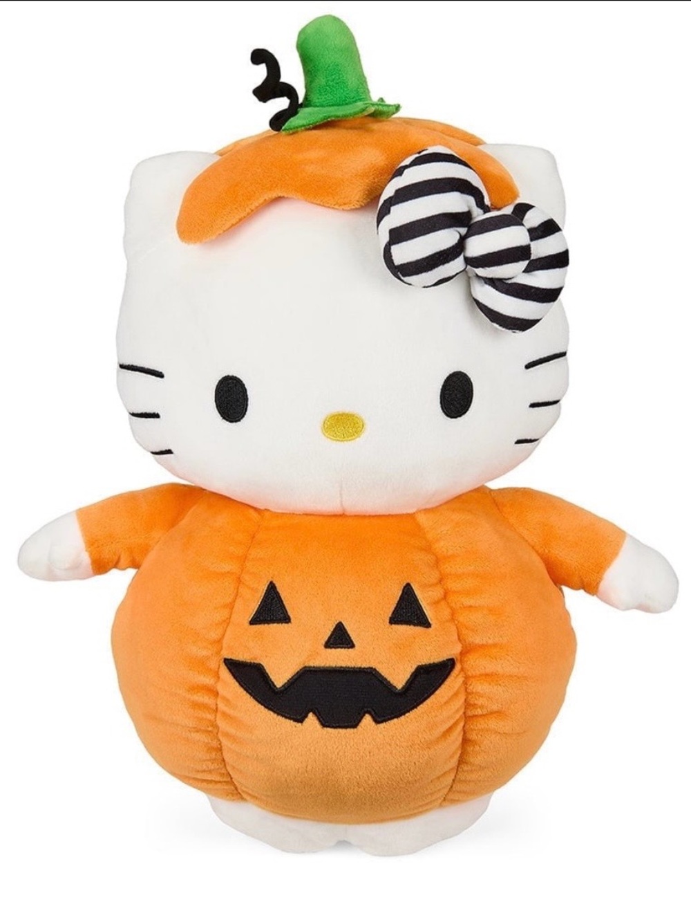 Hello Kitty Pumpkin Plush 13” BNWT